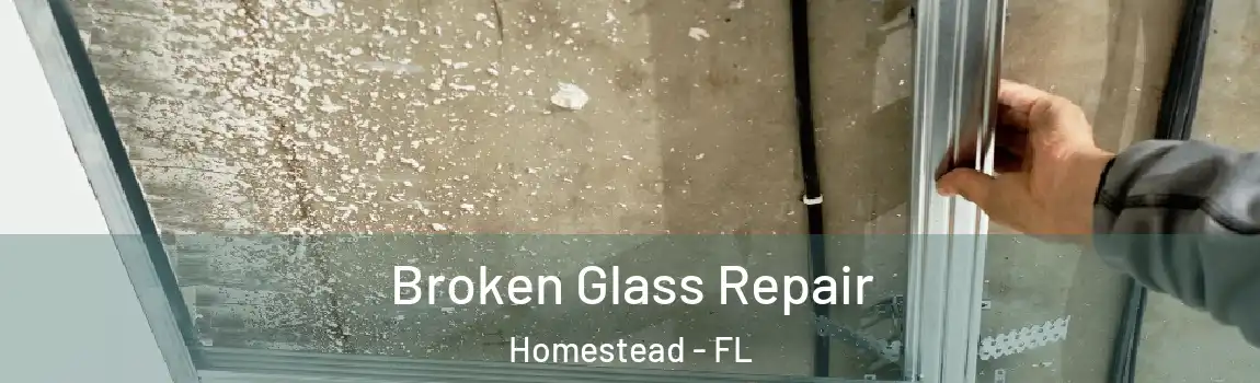 Broken Glass Repair Homestead - FL