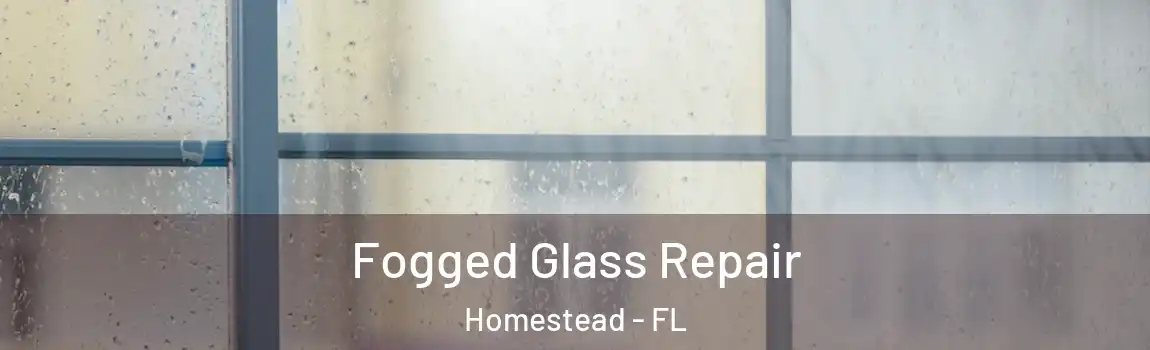 Fogged Glass Repair Homestead - FL