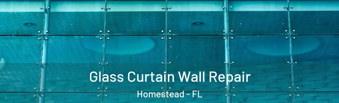  Glass Curtain Wall Repair Homestead - FL
