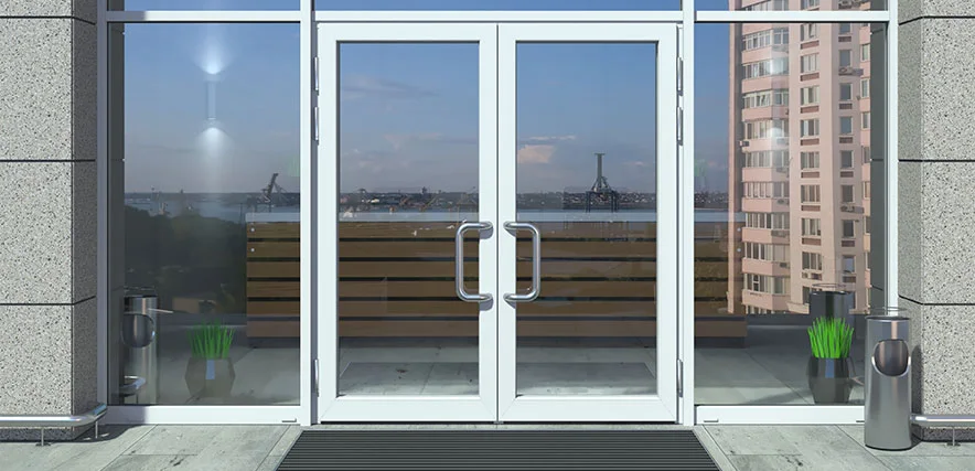 storefront glass repair in Homestead, FL